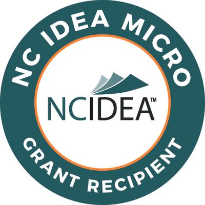 NC IDEA MICRO Grant Recipient badge